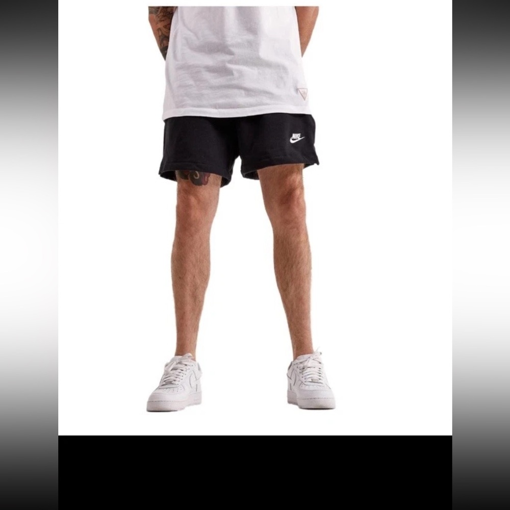 Nike Club French Terry Flow Shorts (BLACK) SIZE XL